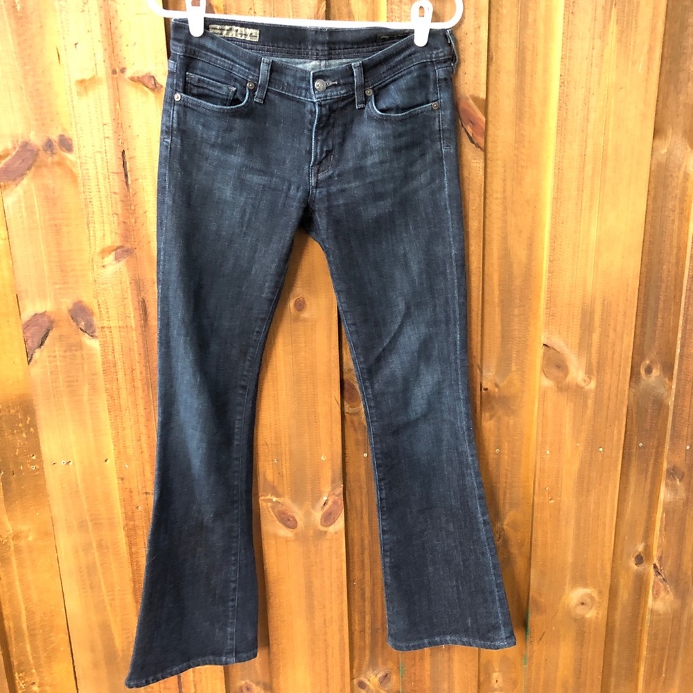 Citizens of Humanity Dark Denim Wimbledon Flare